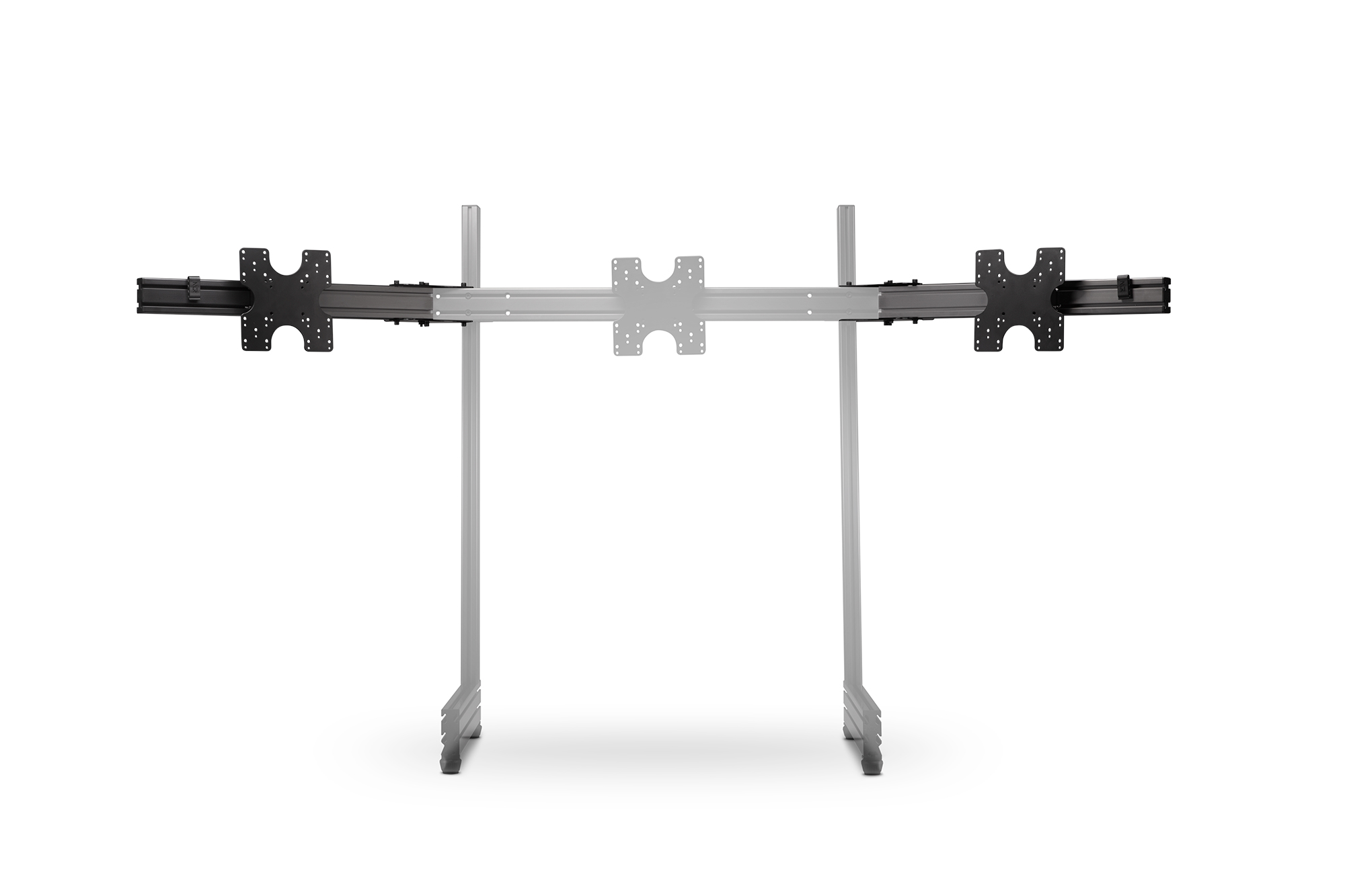 Next Level Racing Elite Free standing Triple Monitor Stand Add-On - Carbon Grey - Image 3