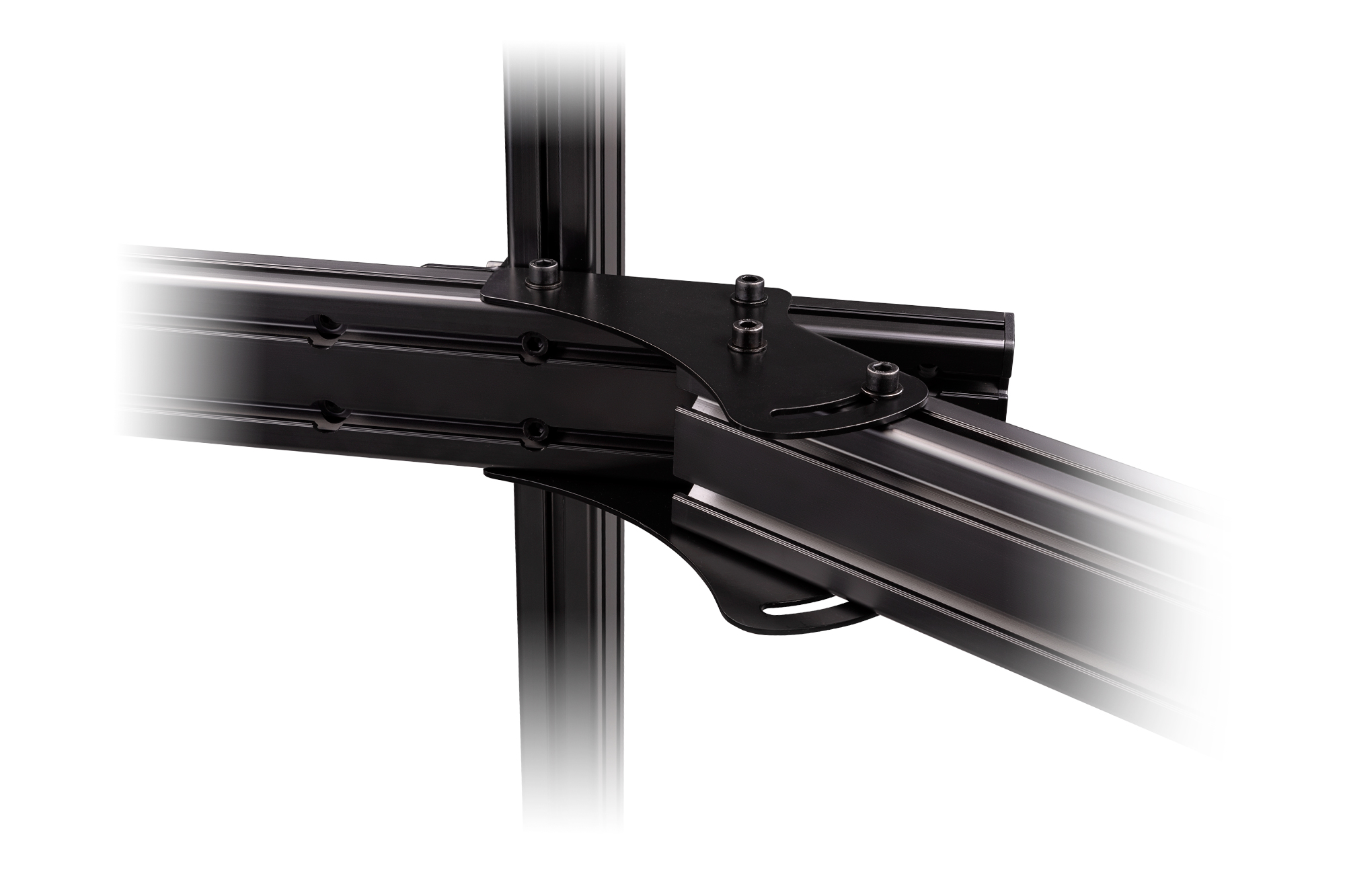 Next Level Racing Elite Free standing Triple Monitor Stand Add-On - Carbon Grey - Image 6